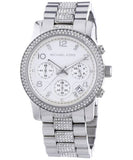 Buy Shop Michael Kors Runway White Dial Silver Steel Strap Watch for Women - MK5825 USA Online