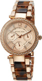 Buy Shop Michael Kors Parker Gold Dial Two Tone Steel Strap Watch for Women - MK5841 USA Online