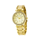 Buy Shop Michael Kors Parker Gold DIal Gold Steel Strap Watch for Women - MK5842 USA Online