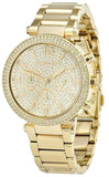 Buy Shop Michael Kors Parker Gold Dial Gold Steel Strap Watch for Women - MK5856 USA Online