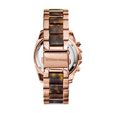 Buy Shop Michael Kors Blair Rose Gold Dial Two Tone Steel Strap Watch For Women - MK5859 USA Online