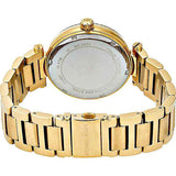 Buy Shop Michael Kors Skylar Black Dial Gold Steel Strap Watch for Women - MK5989 USA Online
