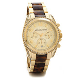 Buy Shop Michael Kors Blair Gold Dial Two Tone Steel Strap Watch for Women - MK6094 USA Online