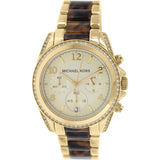 Buy Shop Michael Kors Blair Gold Dial Two Tone Steel Strap Watch for Women - MK6094 USA Online