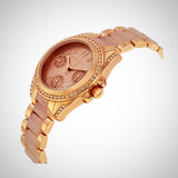 Buy Shop Michael Kors Blair Rose Gold Dial Two Tone Steel Strap Watch for Women - MK6175 USA Online