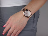 Buy Shop Michael Kors Kinley Rose Gold Dial Rose Gold Steel Strap Watch for Women - MK6210 USA Online