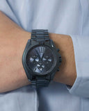 Buy Shop Michael Kors Bradshaw Blue Dial Blue Steel Strap Watch for Men - MK6248 USA Online
