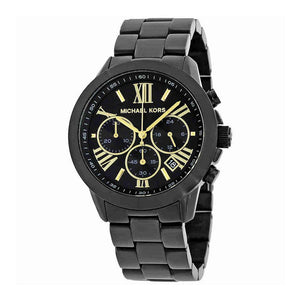 Buy Shop Michael Kors Bradshaw Chronograph Black Dial Black Steel Strap Watch For Women - MK6303 USA Online