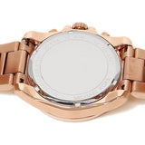 Buy Shop Michael Kors Brecken Chronograph Quartz Rose Gold Dial Rose Gold Steel Strap Watch For Women - MK6367 USA Online