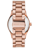 Buy Shop Michael Kors Layton Rose Gold Dial Rose Gold Steel Strap Watch for Women - MK6395 USA Online