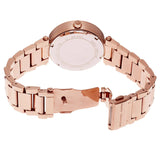 Buy Shop Michael Kors Mini Parker Multi-Function Plum Mother of Pearl Dial Rose Gold Steel Strap Watch For Women - MK6403 USA Online