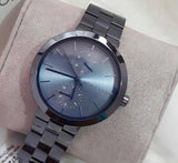 Buy Shop Michael Kors Garner Chronograph Quartz Blue Dial Blue Steel Strap Watch For Women - MK6410 USA Online