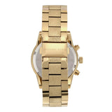 Buy Shop Michael Kors Ritz Chronograph Gold Dial Gold Steel Strap Watch For Women - MK6597 USA Online