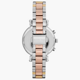 Buy Shop Michael Kors Sofie Chronograph White Dial Two Tone Steel Strap Watch For Women - MK6688 USA Online