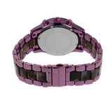 Buy Shop Michael Kors Ritz Chronograph Purple Dial Purple Steel Strap Watch For Women - MK6720 USA Online