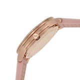 Buy Shop Michael Kors Runway Three Hand Crystal Pave Dial Pink Rubber Strap Watch For Women - MK6854 USA Online