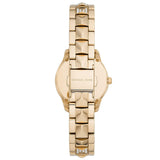 Buy Shop Michael Kors Runway Mercer Analog Brown Dial Gold Steel Strap Watch For Women - MK6855 USA Online