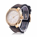 Buy Shop Michael Kors Sidney Multifunction White Dial Brown Leather Strap Watch For Women - MK6948 USA Online