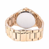 Buy Shop Michael Kors Camille Pavé Crystals Gold Dial Gold Steel Strap Watch for Women - MK6958 USA Online