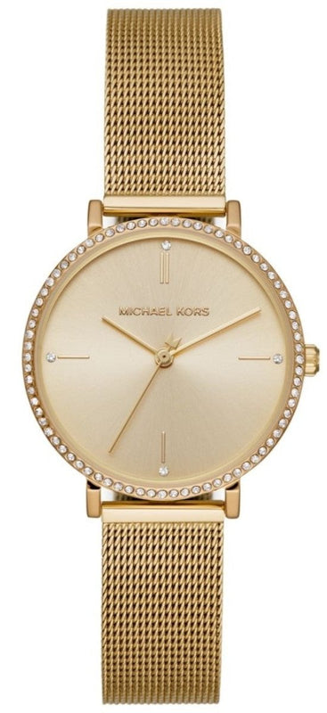Buy Shop Michael Kors Darci Quartz Gold Dial Gold Mesh Strap Watch for Women - MK7121 USA Online
