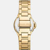 Buy Shop Michael Kors Camille Quartz White Dial Gold Steel Strap Watch For Women - MK7255 USA Online