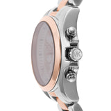 Buy Shop Michael Kors Bradshaw Chronograph White Dial Two Tone Steel Strap Watch For Women - MK7258 USA Online