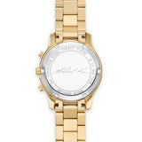Buy Shop Michael Kors Runway Chronograph Gold Dial Gold Steel Strap Watch For Women - MK7326 USA Online