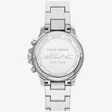 Buy Shop Michael Kors Sage Pavé Limited Edition Crystals Silver Dial Silver Steel Strap Watch for Women - MK7483LE USA Online