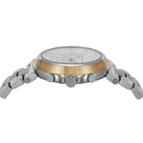 Buy Shop Michael Kors Maren Chronograph Silver Dial Silver Steel Strap Watch for Women - MK7495 USA Online