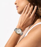 Buy Shop Michael Kors Maren Chronograph Silver Dial Silver Steel Strap Watch for Women - MK7495 USA Online