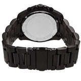 Buy Shop Michael Kors Brecken Chronograph Black Dial Black Steel Strap Watch For Men - MK8482 USA Online