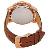 Buy Shop Michael Kors Ryker Analog Gray Dial Brown Leather Strap Watch For Men - MK8519 USA Online