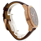 Buy Shop Michael Kors Ryker Analog Gray Dial Brown Leather Strap Watch For Men - MK8519 USA Online