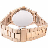 Buy Shop Michael Kors Slim Runway Quartz Black Dial Gold Steel Strap Watch For Men - MK8621 USA Online