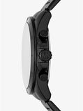Buy Shop Michael Kors Alek Oversized Black Dial Black Steel Strap Watch For Men - MK8900 USA Online