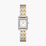 Buy Shop Michael Kors Three-Hand White Dial Two Tone Steel Strap Watch for Women - MKO1035 USA Online