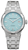 Maurice Lacroix Aikon Automatic Limited Summer Edition Blue Dial Silver Steel Strap Watch For Men - AI6008-SS00F-431-1