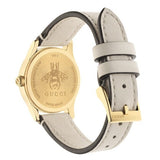 Buy Shop Gucci G Timeless Quartz Red & Green Dial Beige Leather Strap Watch For Women - YA1265009 USA Online