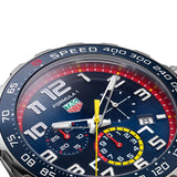 Buy Shop Tag Heuer Formula 1 Aston Martin Red Bull Racing Blue Dial Silver Steel Strap Watch for Men - CAZ101AB.BA0842 USA Online
