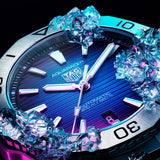 Buy Shop Tag Heuer Aquaracer Professional 200 Automatic Blue Dial Silver Steel Strap Watch for Men - WBP2111.BA0627 USA Online