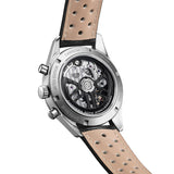 Buy Shop Tag Heuer Carrera Chronograph 60th Anniversary Silver Dial Black Leather Strap Watch for Men - CBK221H.FC8317 USA Online