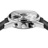 Buy Shop Tag Heuer Carrera Chronograph 60th Anniversary Silver Dial Black Leather Strap Watch for Men - CBK221H.FC8317 USA Online