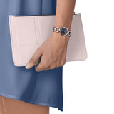 Buy Shop Tissot T Lady Flamingo Mother of Pearl Blue Dial Silver Steel Strap Watch for Women - T094.210.11.126.00 USA Online