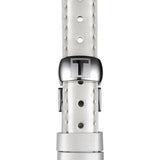 Buy Shop Tissot T Trend Flamingo Valentines Mother of Pearl White Dial White Leather Strap Watch For Women - T094.210.16.111.01 USA Online
