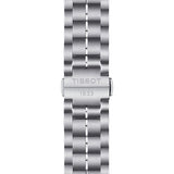 Buy Shop Tissot Luxury Powermatic 80 Anthracite Grey Dial Silver Steel Strap Watch For Men - T086.407.11.061.10 USA Online