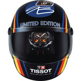 Buy Shop Tissot T Race Chronograph Stefan Bradl Special Edition Black Dial Black Rubber Strap Watch for Men - T092.417.27.057.02 USA Online