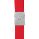 Buy Shop Tissot T Race Chronograph Black Dial Red Rubber Strap Watch for Men - T048.417.27.057.01 USA Online
