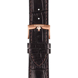 Buy Shop Tissot Chrono XL Black Dial Brown Leather Strap Watch For Men - T116.617.36.057.01 USA Online