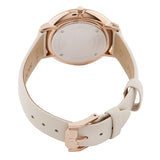 Buy Shop Movado Museum 70th Anniversary Special Edition White Dial White Leather Strap Watch For Women - 0607139 USA Online