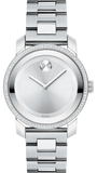 Buy Shop Movado Bold Diamonds Silver Dial Silver Steel Strap Watch for Women - 3600149 USA Online